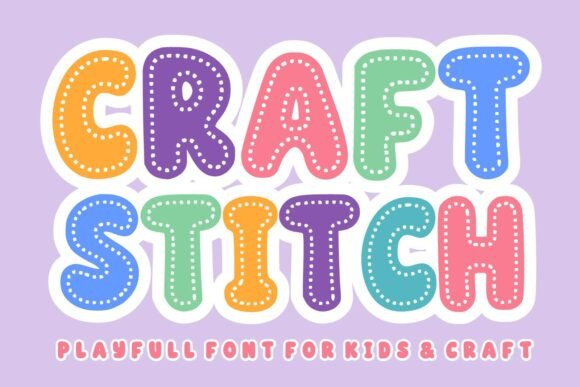 Adding Handmade Charm with the Craft Stitch Typeface