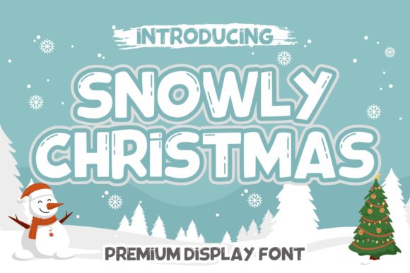 Bring Festive Joy to Your Designs with Snowly Christmas