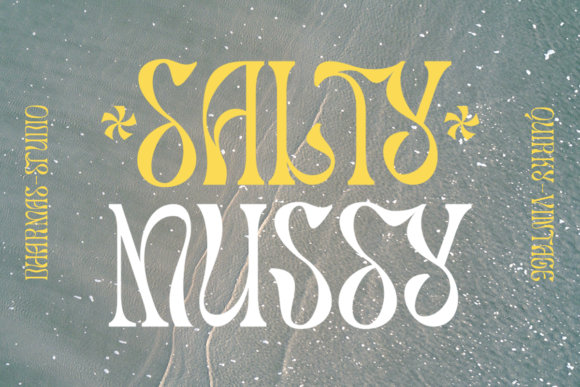 Exploring Salty Mussy: A Cool and Stylish Display Font