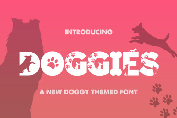 Exploring the Creative Charm of Doggies Silhouette