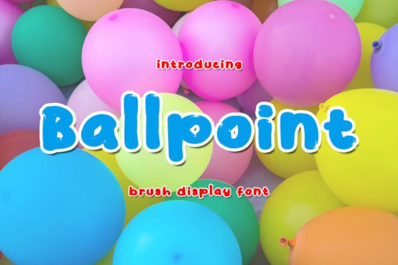 Exploring the Elegance of the Ballpoint Display Font